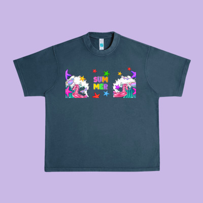 Summer Urban Heavy Tee Designed By Tumblerdesignbyshophia