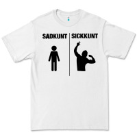 White zyzz sadkunt sickkunt gym bodybuilding motivational aesthetic veni vid Premium Tee - lanVoArt