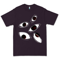 Plum weirdcore staring Premium Tee - lanVoArt