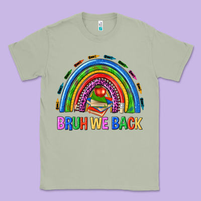 Bruh We Back Classic Tee Designed By Nancycooperartshop