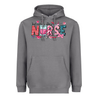 Storm Nurse Valentine Heavyweight Hoodie - CowhideDigitalArt