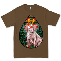 Cacao christmas pig Premium Tee - LillyAllenDesigns