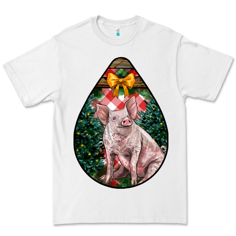 Christmas Pig Premium Tee by LillyAllenDesigns | Teevron