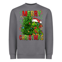 Storm merry christmas dragon Heavyweight Sweatshirt - FaDigitalArtStudio