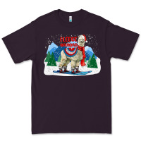 Plum fleece navidad alpaca mountains Premium Tee - LillyAllenDesigns