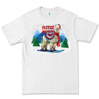 White fleece navidad alpaca mountains Premium Tee - LillyAllenDesigns