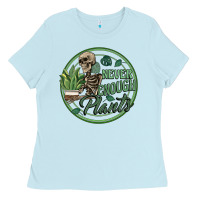 Baby Blue never enough plants Ladies Tee - Artiststas