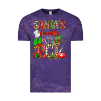 Cloud Purple santa's favorite pct Vintage Tee - texasbilliewilder