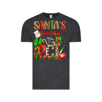 Vintage Black santa's favorite pct Vintage Tee - texasbilliewilder