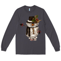 Smoke snowman gnome Long Sleeve Tee - CowGirlArtShop