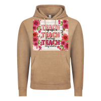 Vintage Coffee teacher life Vintage Hoodie - TumblerDesignByShophia