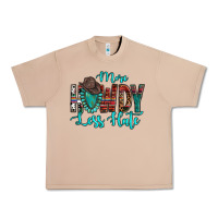 Burro Western More Howdy Less Hate Cowboy Hat Gemstone Urban Heavy Tee - HowdyJamesFarm