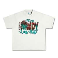 Pistachio Western More Howdy Less Hate Cowboy Hat Gemstone Urban Heavy Tee - HowdyJamesFarm