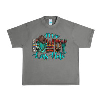 Tornado Western More Howdy Less Hate Cowboy Hat Gemstone Urban Heavy Tee - HowdyJamesFarm