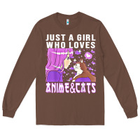 Chestnut anime cat anime stuff Long Sleeve Tee - lanVoArt