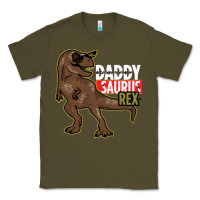 Army Green DADDY SAURUS REX Classic Tee - Bettercallsaul