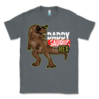Charcoal Heather DADDY SAURUS REX Classic Tee - Bettercallsaul