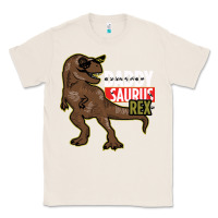 Natural DADDY SAURUS REX Classic Tee - Bettercallsaul