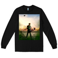 Black green arrow Long Sleeve Tee - lanVoArt