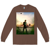 Chestnut green arrow Long Sleeve Tee - lanVoArt