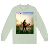 Matcha green arrow Long Sleeve Tee - lanVoArt