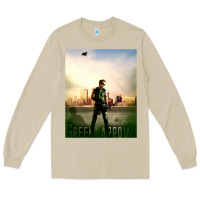 Mushroom green arrow Long Sleeve Tee - lanVoArt