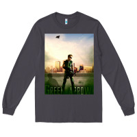 Smoke green arrow Long Sleeve Tee - lanVoArt