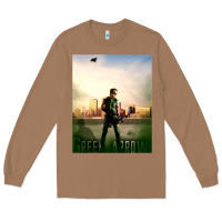 Toasted Coconut green arrow Long Sleeve Tee - lanVoArt