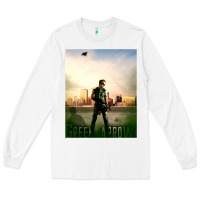 White green arrow Long Sleeve Tee - lanVoArt