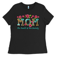 Black mom the heart of the family Ladies Tee - Artiststas