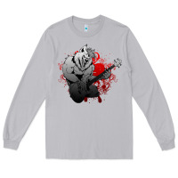 Moon Dust Guitar Player Gift Guitarist Guitar Long Sleeve Tee - lanVoArt