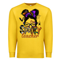 Lemon one spooky teacher Premium Sweatshirt - SublimationCraftShop