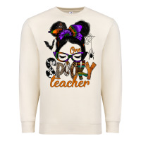 Sandshell one spooky teacher Premium Sweatshirt - SublimationCraftShop