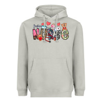 Moon Dust Nurse Valentines Day Heavyweight Hoodie - CowhideDigitalArt