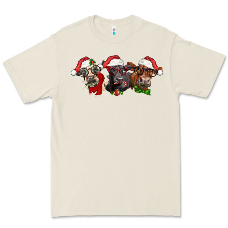 Christmas Heifers Premium Tee by LillyAllenDesigns | Teevron