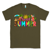 Army Green sweet summer Classic Tee - RanaPortraitStore
