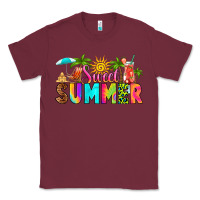 Burgundy sweet summer Classic Tee - RanaPortraitStore