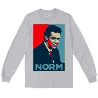 Moon Dust norm macdonald political poster Long Sleeve Tee - lanVoArt
