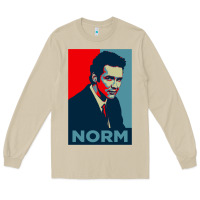Mushroom norm macdonald political poster Long Sleeve Tee - lanVoArt