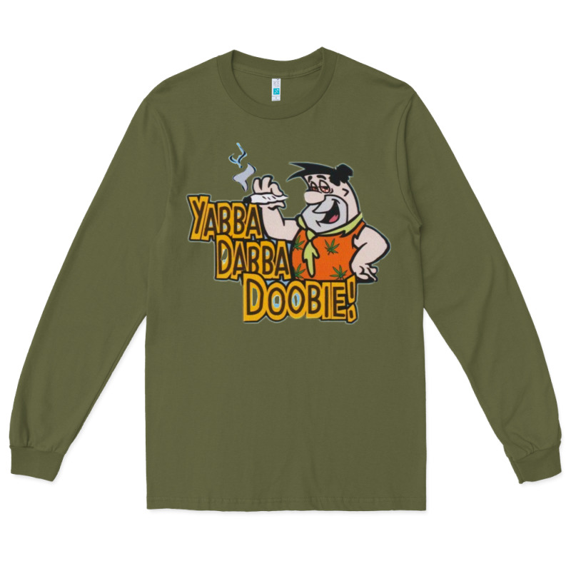Yabba Dabba Doobie! Long Sleeve Tee by lanVoArt | Teevron