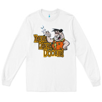White yabba dabba doobie! Long Sleeve Tee - lanVoArt
