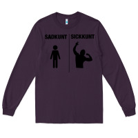 Plum zyzz sadkunt sickkunt gym bodybuilding motivational aesthetic veni vid Long Sleeve Tee - lanVoArt