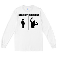 White zyzz sadkunt sickkunt gym bodybuilding motivational aesthetic veni vid Long Sleeve Tee - lanVoArt