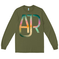 Army Green ajr Long Sleeve Tee - lanVoArt