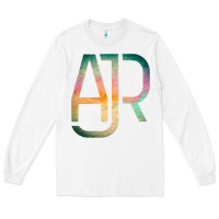 White ajr Long Sleeve Tee - lanVoArt