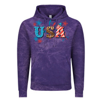 Cloud Purple USA 4th of july Vintage Hoodie - HowdyJamesFarm