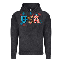 Vintage Black USA 4th of july Vintage Hoodie - HowdyJamesFarm