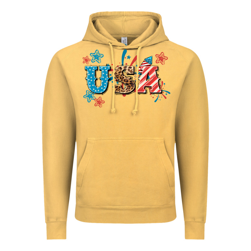 Usa 4th Of July Vintage Hoodie by HowdyJamesFarm | Teevron