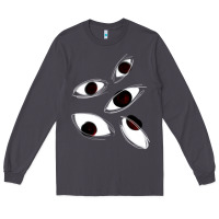 Smoke weirdcore staring Long Sleeve Tee - lanVoArt