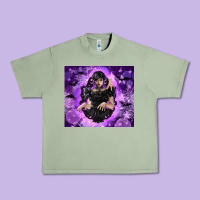 Gothic Girl Night Urban Heavy Tee Designed By Tumblerdesignbyshophia